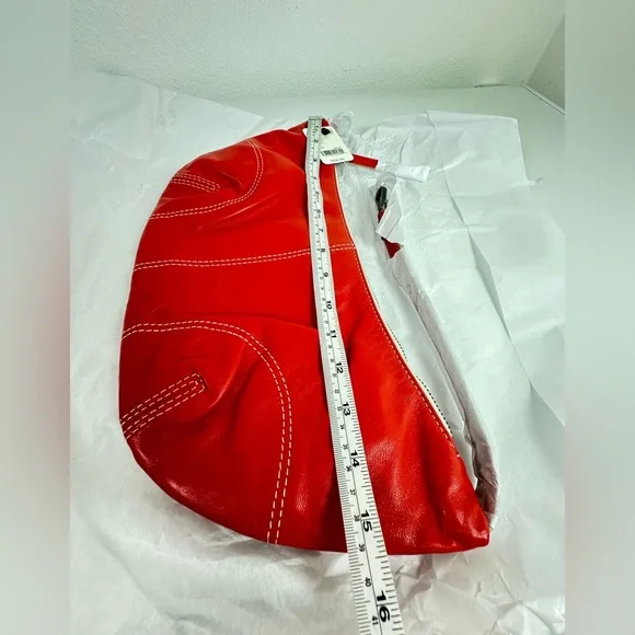 Free People Real World Clutch in Red NWT - Picture 13 of 15